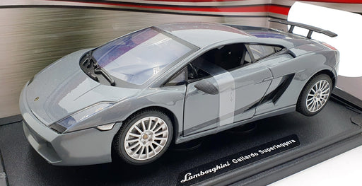 Motor Max 1/18 Scale Diecast 73181 - Lamborghini Gallardo Superleggera - Grey