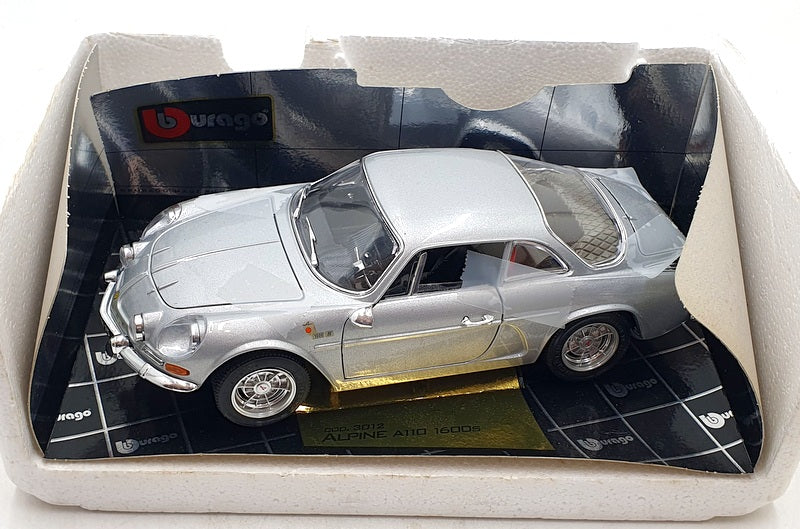 Burago 1/18 Scale Diecast 3012 - Alpine A110 1600s 1971 - Silver