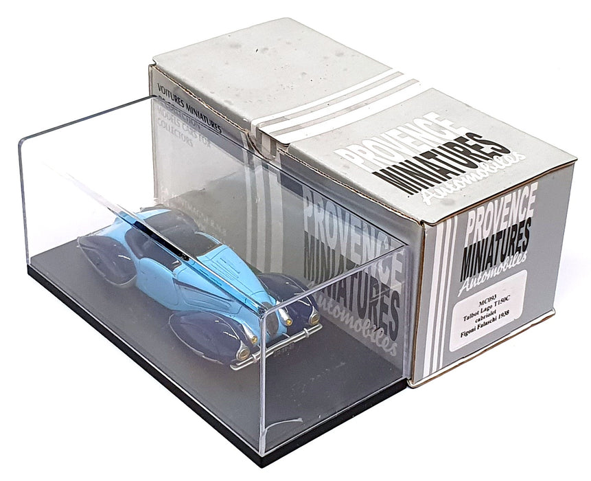 Provence Miniatures 1/43 Scale MC093 - 1938 Talbot Lago T150C - 2-Tone Blue