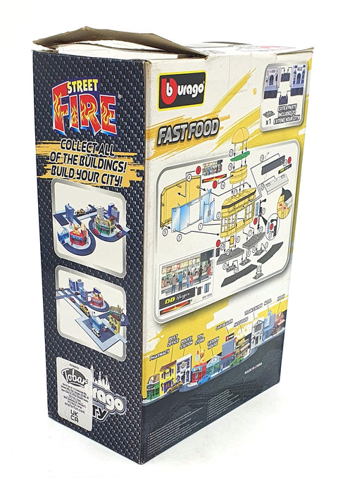 Burago 1/43 Scale Diecast #18 31504 - VW Polo GTI Mk5 And Fast Food Store