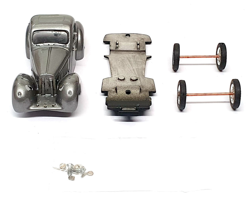 Milestone Miniatures 1/43 Scale GC34 - 1938 Jaguar SS100 Coupe - Silver