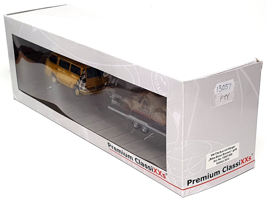 Premium ClassiXXS 1/43 Scale 13057 VW T3b Bus & Veiled Kaffer Bose Boxer Bremen