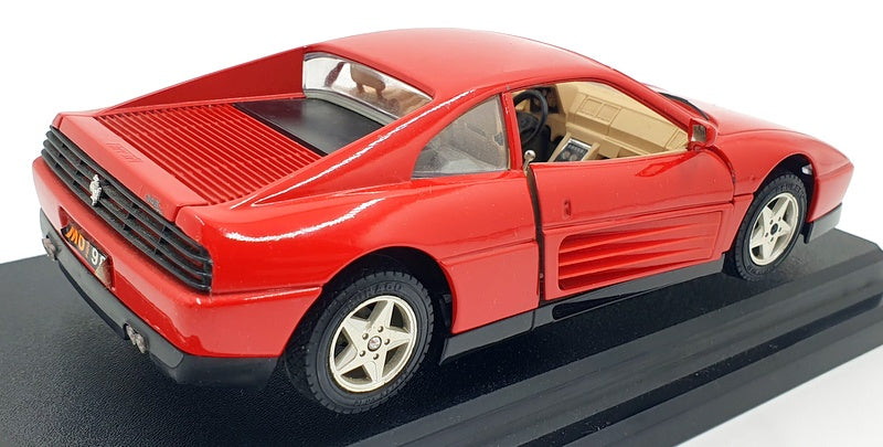 Burago 1/24 Scale Diecast 1539 - 1989 Ferarri 348 tb - Red