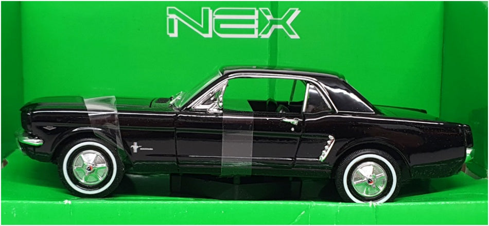 Welly NEX 1/24 Scale 22451W-BK - 1964 ½ Ford Mustang Coupe - Black