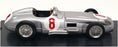 Brumm 1/43 Scale R072 - F1 Mercedes W196 GP Olanda 1955 #8 JM. Fangio - Silver
