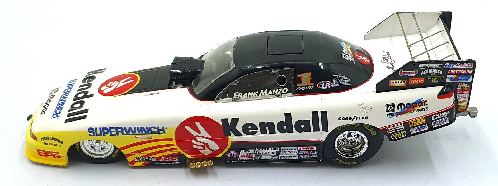 Ertl 1/24 Scale Diecast 32391 - MOPAR Precision Funny Car Dragster NHRA - Manzo