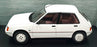 Model Car Group 1/18 Scale MCG18493 - Peugeot 205 - Lacoste White