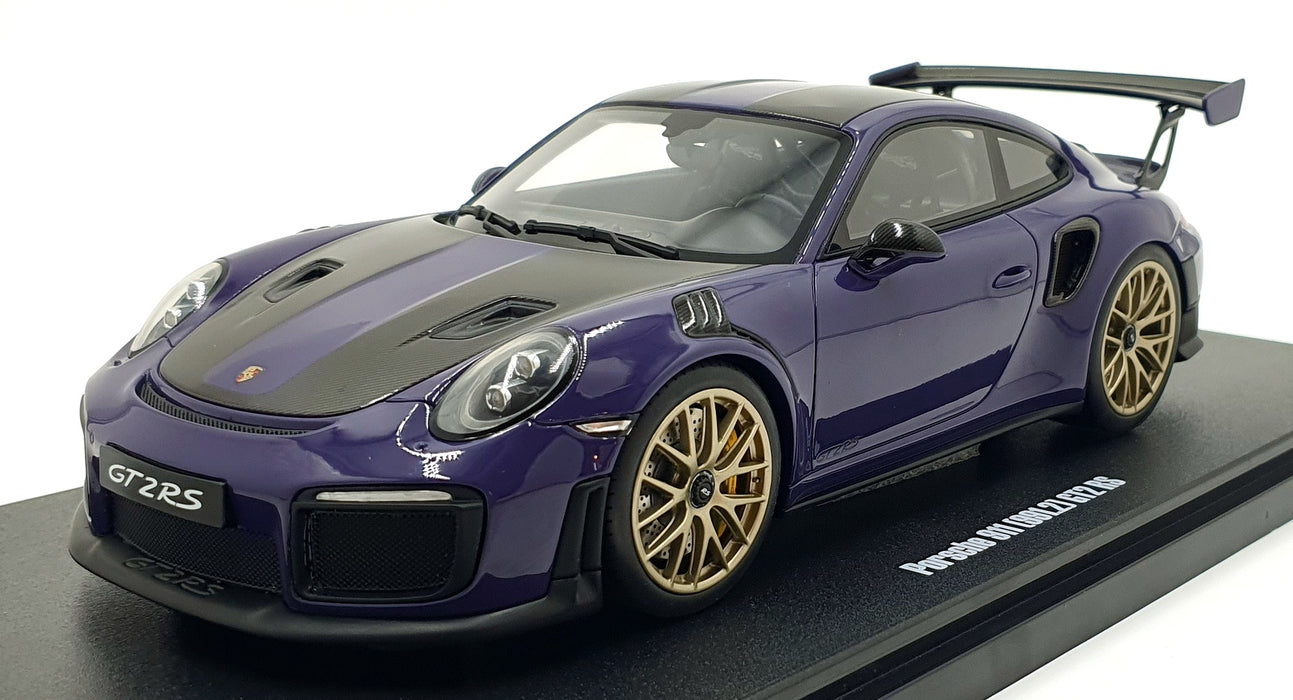 GT Spirit 1/18 Scale Resin GT926 - Porsche 911 (991.2) GT2 RS - Purple