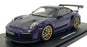 GT Spirit 1/18 Scale Resin GT926 - Porsche 911 (991.2) GT2 RS - Purple