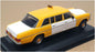 Leo Models 1/43 Scale LEO8 - Mercedes 240D Taxi Cab Beirut 1970 - Orange/White