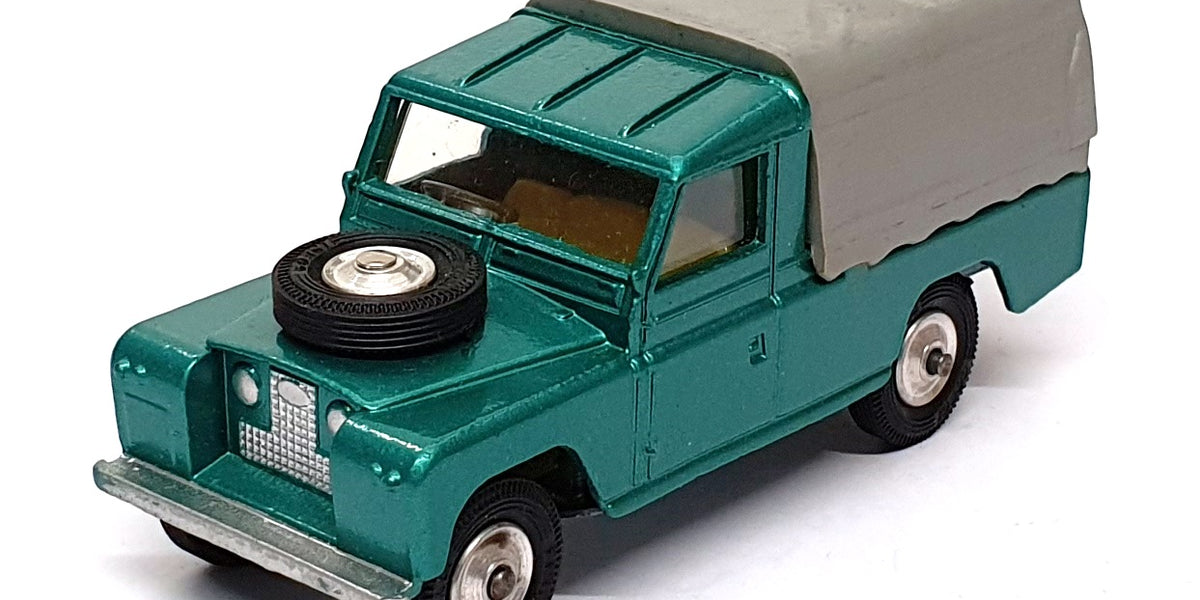 Corgi Toys Original Diecast 438 - Land Rover 109 WB - Met. Green