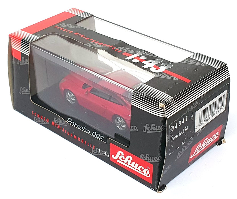 Schuco 1/43 Scale Diecast 04341 - Porsche 996 - Red