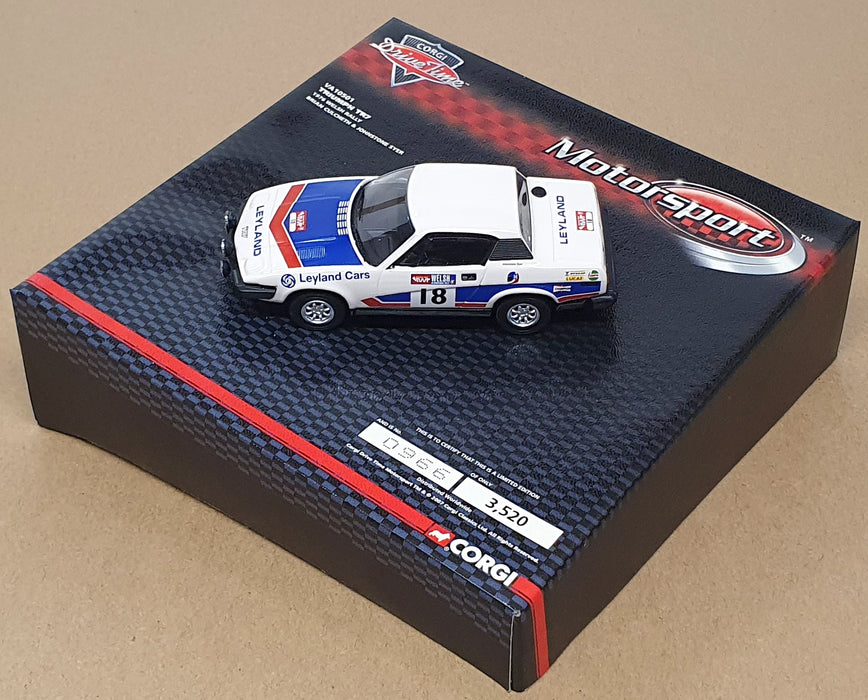 Corgi 1/43 Scale VA10501 - Triumph TR7 #18 Welsh Rally 1976 Culcheth/Syer