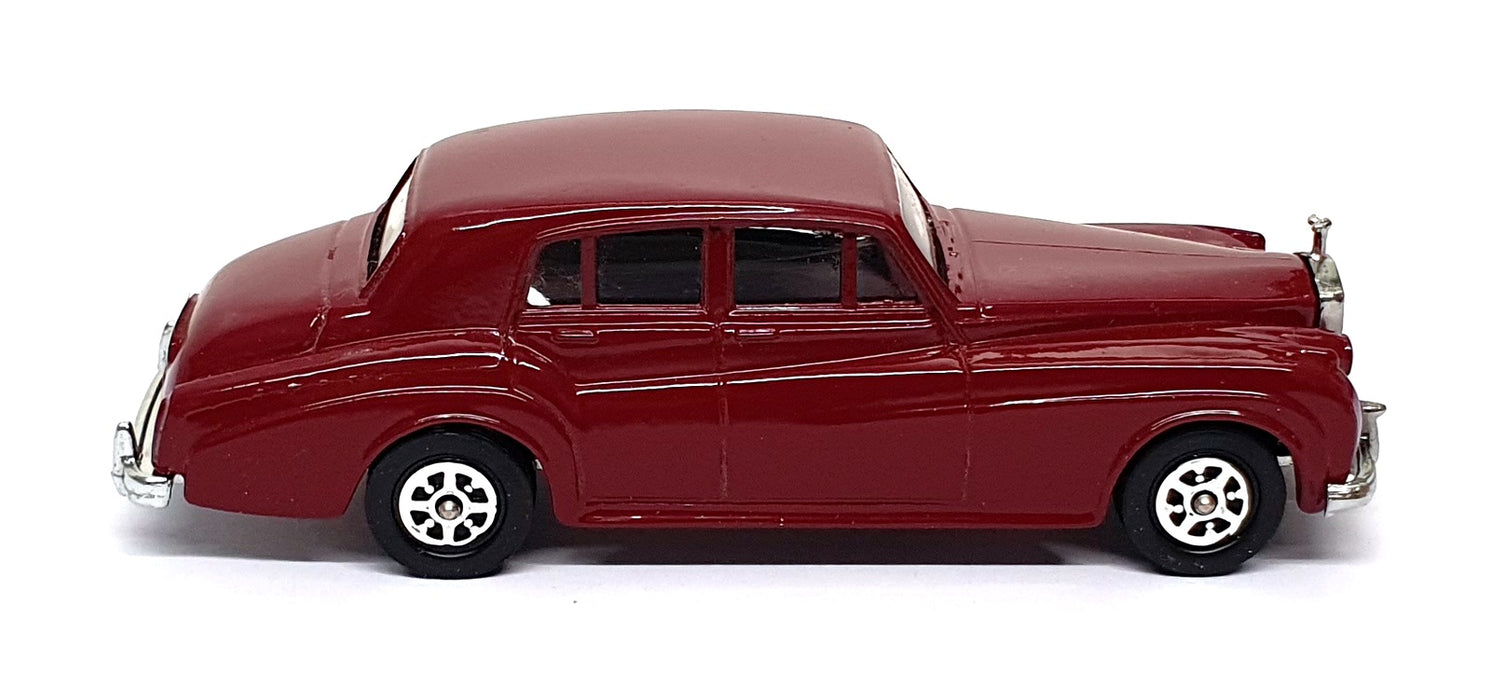 Seerol Appx 10.5cm Long Diecast SL59M - 1959 Rolls Royce Silver Cloud - Maroon