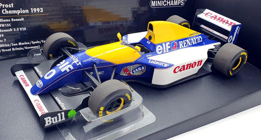 Minichamps 1/18 Scale 180 930000 Williams Renault FW15C D.Hill 1993 #0