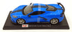 Maisto 1/18 Scale 46629 2020 Chevrolet Corvette Stingray Coupe Blue/Black Stripe
