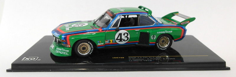 Ixo 1/43 Scale - LMC150 BMW 3.5 CSL Gr5 #43 Le Mans 1967