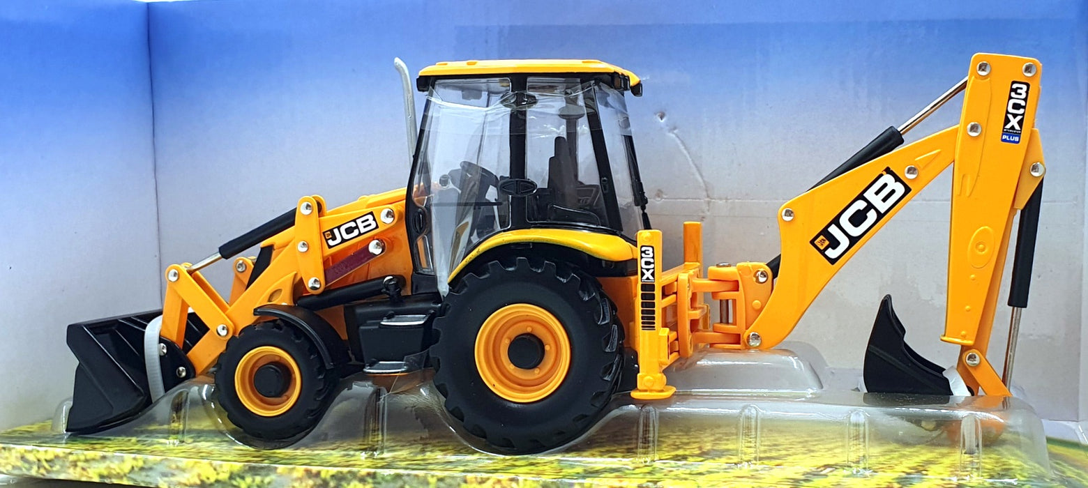 Britains 1/32 Scale 433439 - JCB 3CX Plus Sitemaster Backhoe Loader Yellow/Black