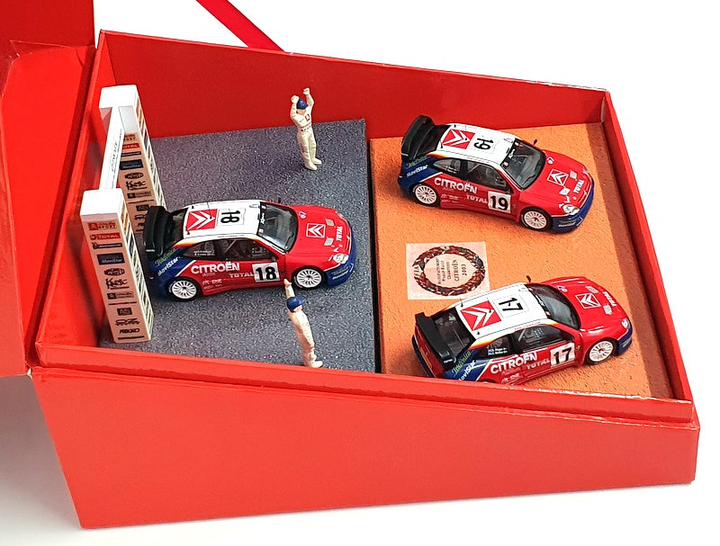 Ixo 1/43 Scale WR2003 - 3 Piece Set Citroen Xsara 2003 World Rally Championship