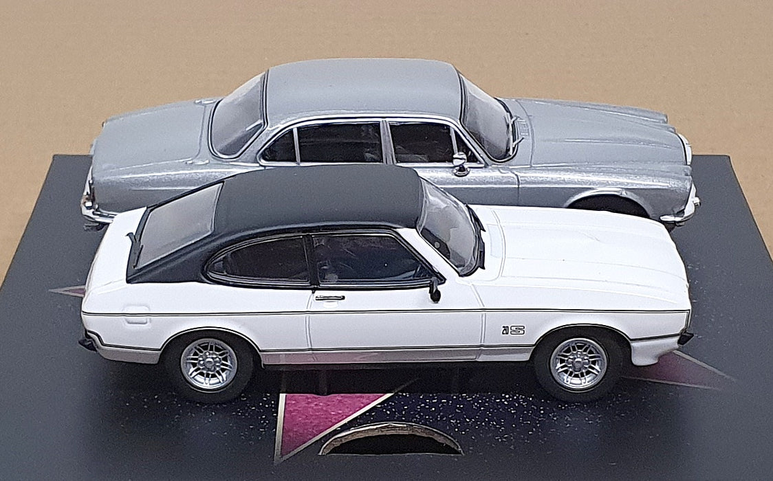 Corgi Screen Stars 1/43 Scale CC91992 - Ford Capri Mk2 & Jaguar XJ6 Series 2