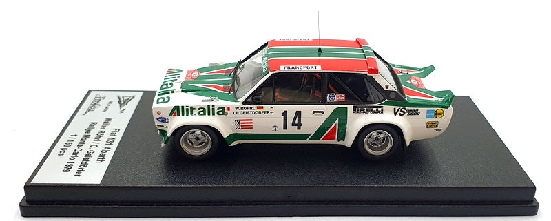 Trofeu 1/43 Scale RR.fr 44 - Fiat 131 Abarth #14 Rally of Monte-Carlo 1979