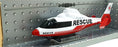 Cararama 1/43 Scale 716202 - Rescue Helicopter - Red/White