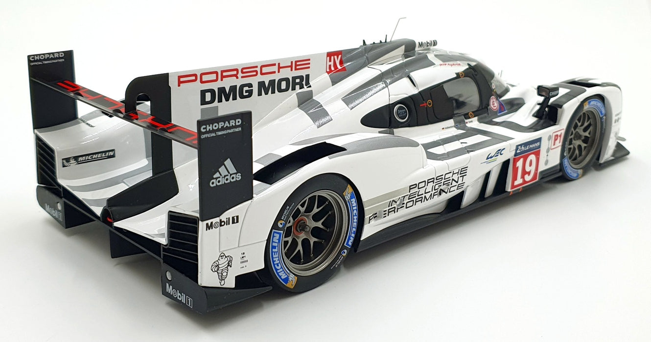 Spark 1/18 Scale WAP 021 819 0G - Porsche 919 Hybrid #19 Le Mans 2015 Winner