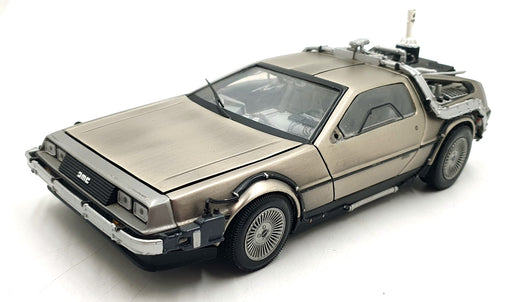Sun Star 1/18 Scale Diecast 22426T - Back To The Future DeLorean Time Machine 