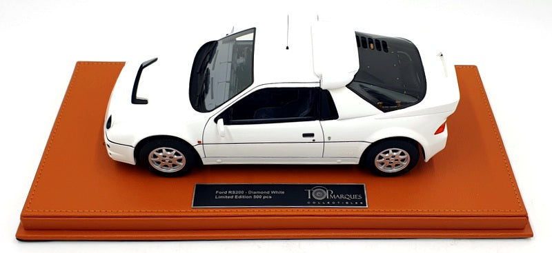Top Marques 1/18 Scale TOP122A - Ford RS200 Evolution - Diamond White