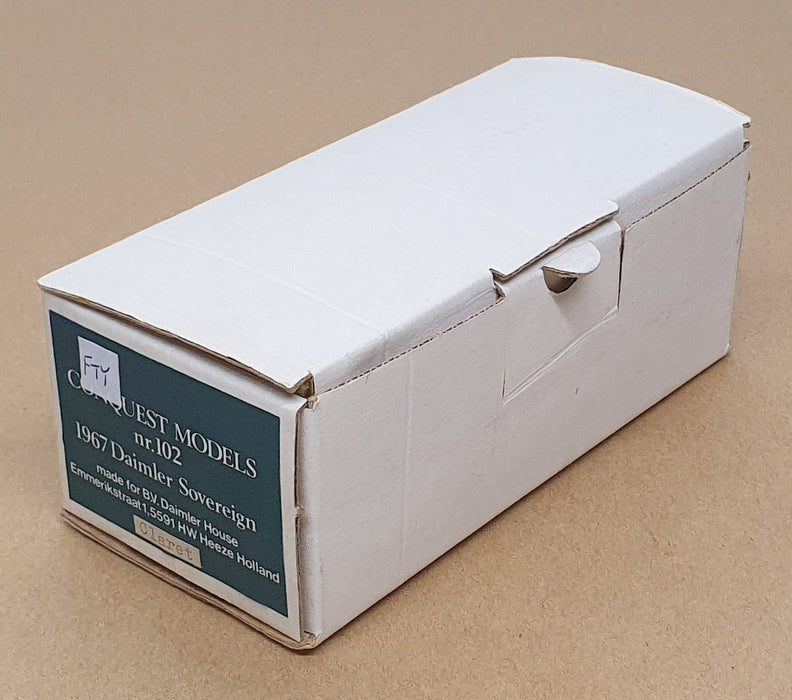 Conquest Models 1/43 Scale No. 102 - 1967 Daimler Sovereign - Claret