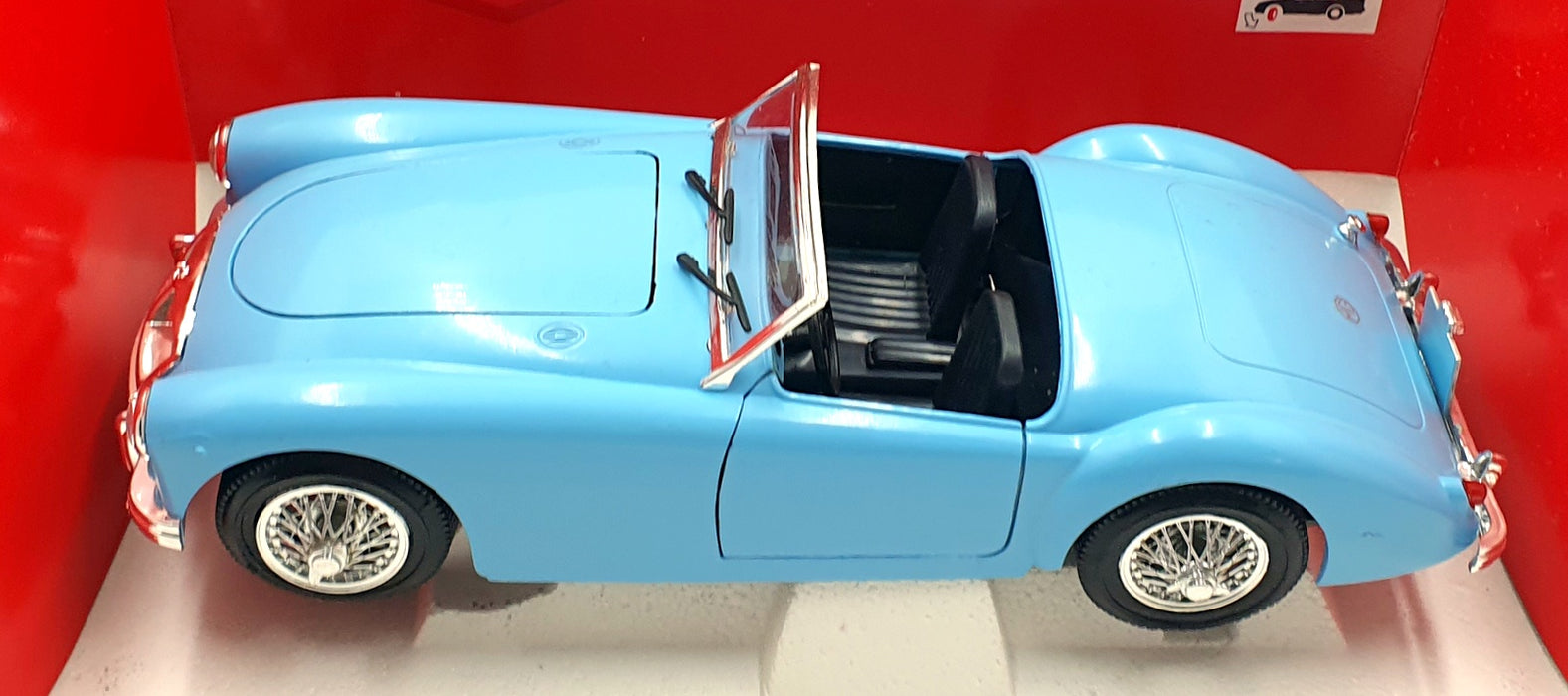 Polistil 1/16 Scale Diecast 01869 - MG MGA Twin Cam - Blue