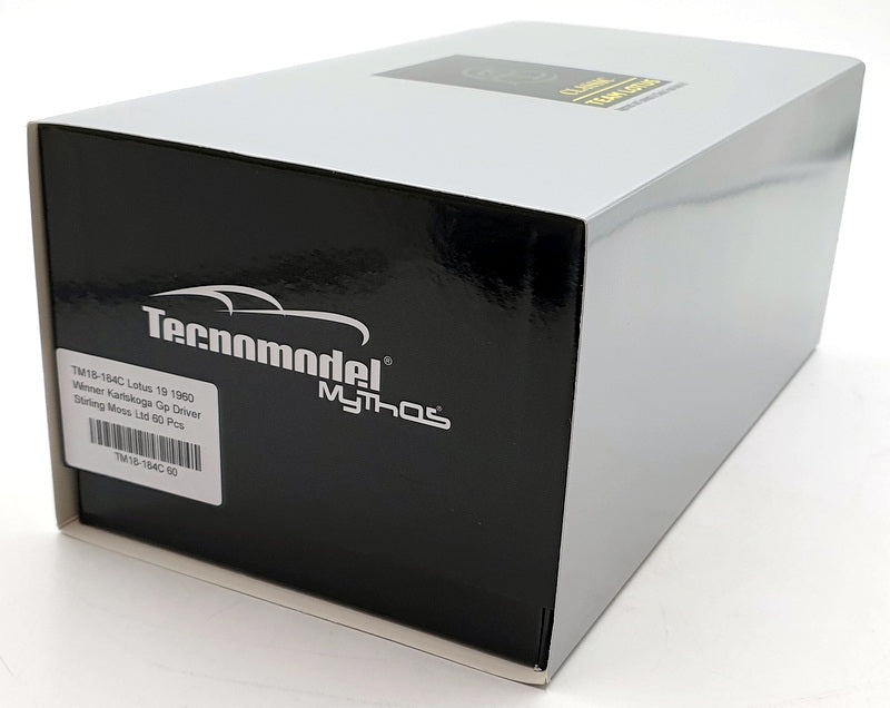 Tecnomodel 1/18 Scale TM18-184C Lotus 19 1960 Karlskoga GP S.Moss