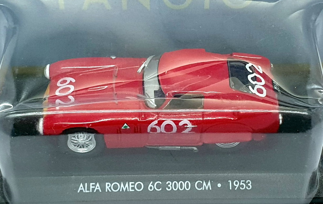 Altaya 1/43 Scale FN602 - Alfa Romeo 6C 3000 CM 1953 #602 Fangio - Red