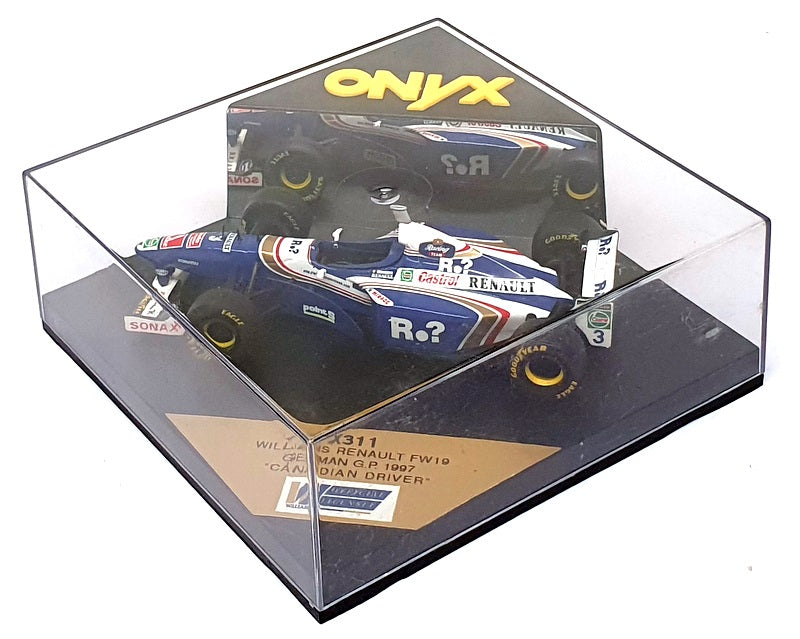 Onyx 1/43 Scale X311 - F1 Williams Renault FW19 German GP 1997 Canadian Driver