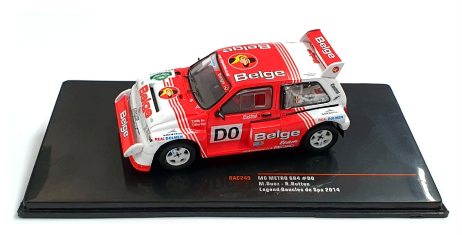 Ixo 1/43 Scale Diecast RAC249 - MG Metro 6R4 #D0 Legend Boucles de Spa 2014