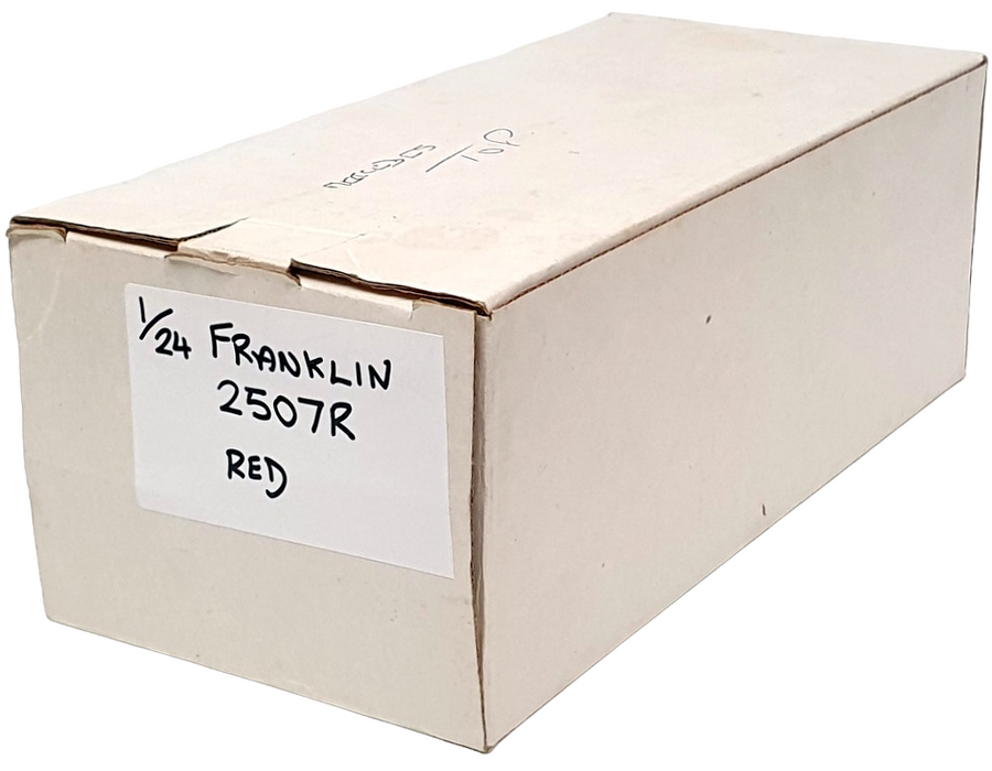 Franklin Mint 1/24 Scale 2507R - 1935 Mercedes Benz 500k Special Roadster - Red