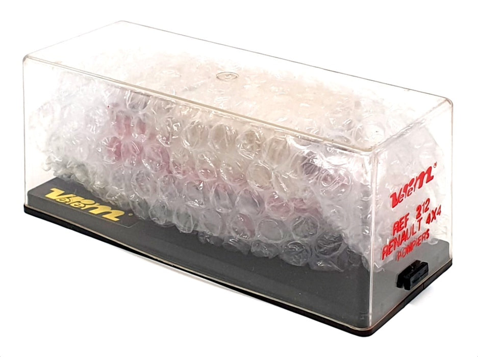 Verem 1/43 Scale Diecast 212 - Renault 4x4 Pompiers Fire Truck - Red/Tan