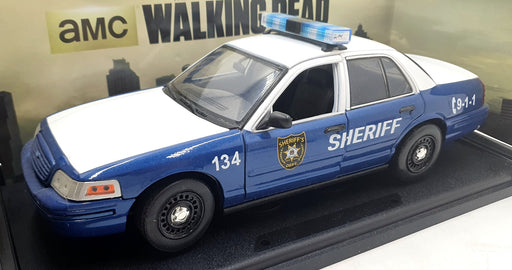 Greenlight 1/18 Scale 12957 Ford Crown Victoria Police Interceptor Walking Dead