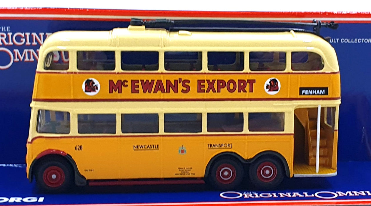 Corgi 1/76 Scale 43705 - But 9641 Trolleybus Newcastle Corporation R32 McEwan's