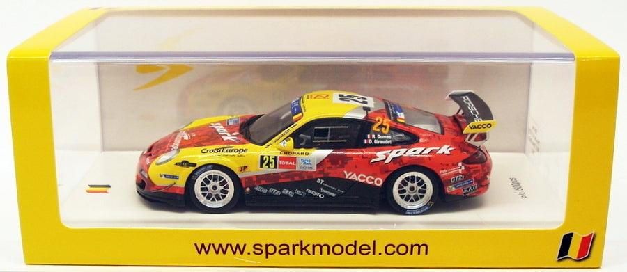 Spark 1/43 Scale SB104 - Porsche 911 GT3 RGT Ypres Rally 2015