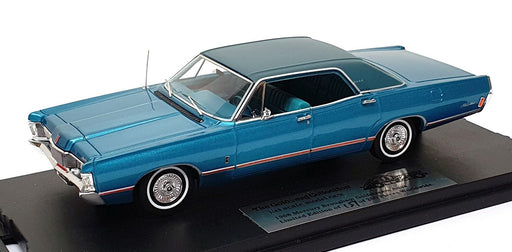 Goldvarg 1/43 Scale GC-085B - 1968 Mercury Brougham - Gulfstream Aqua