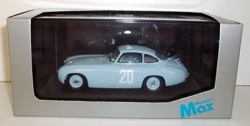 MAX 1/43 SCALE - 432 003314 MERCEDES BENZ 300SL 2ND GP BERN 1952 H. LANG