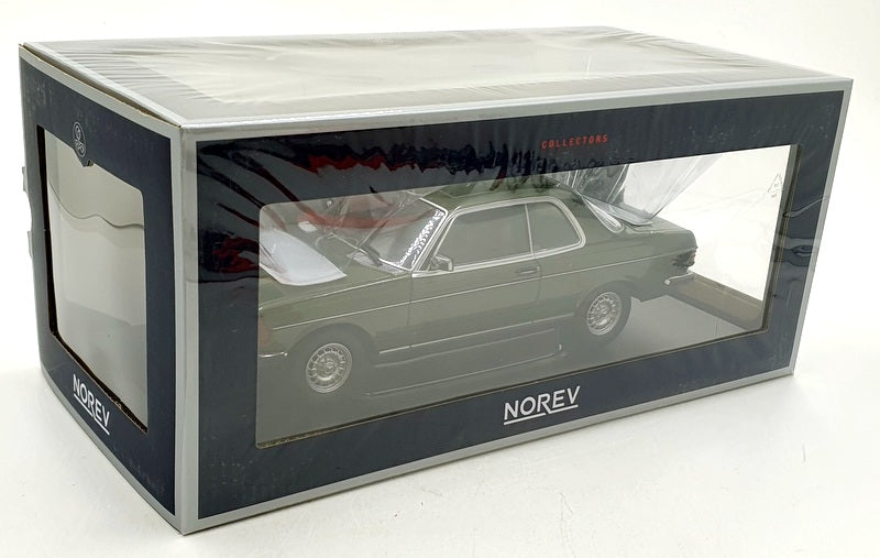 Norev 1/18 Scale Diecast 183704 - Mercedes-Benz 280 CE 1980 - Metallic Green
