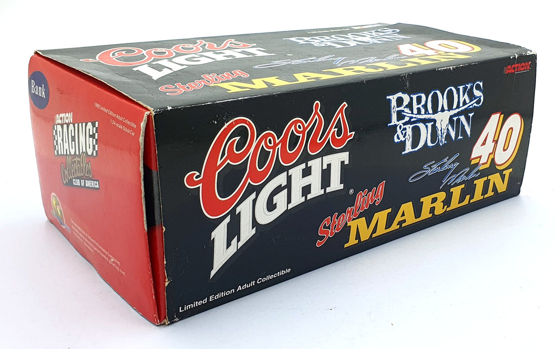 Action 1/24 Scale W249916029-1 1999 Chevrolet NASCAR #40 Coors Light - Marlin