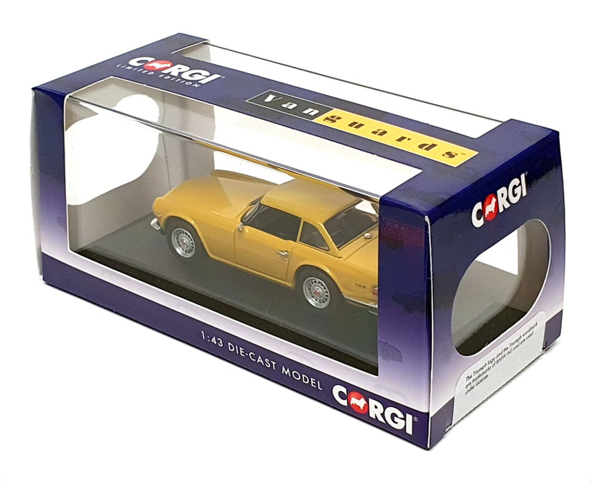 Vanguards 1/43 Scale VA14702 - Triumph TR6 (Hard Top) - Mimosa Yellow