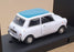 Cararama 1/43 Scale Diecast CARA12 - Mini Cooper - White/Blue