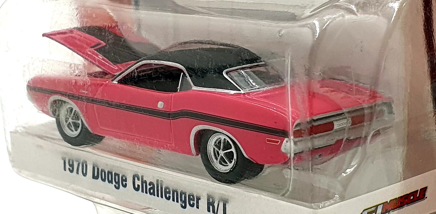 Greenlight 1/64 Scale 13050 - 1970 Dodge Challenger R/T - Pink