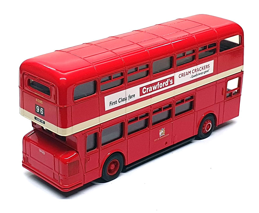 Corgi 1/50 Scale 97826 - Daimler Fleetline DD Bus Manchester Corp. Rt. 96 - Red