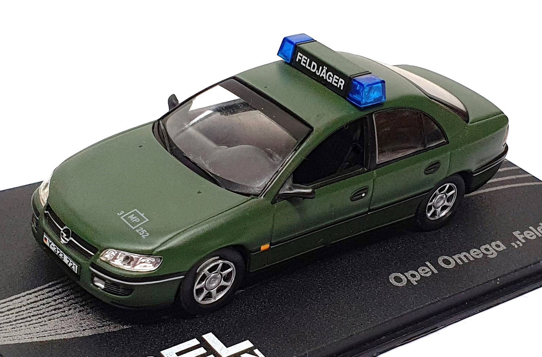 Altaya 1/43 Scale FJ09 - 1994-98 Opel Omega German Military Police - Matt Green