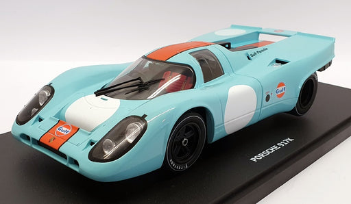 CMR 1/18 Scale Diecast CMR146 - Porsche 917K Race Car Gulf - Plain Roundels